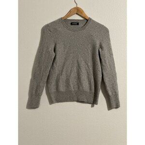 NAADAM Gray Crew Neck Sweater